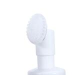 Customized 42mm Plastic Foam Pump With Silicone Brush For Cleaning
