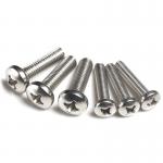 GB823 Cross Recessed Screws Polished Small Pan Head Screws ROHS SGS for sale