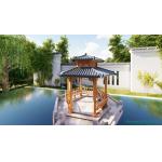 Customizable Sturdy Aluminum Pavilion Combining Traditional And Modern Elements
