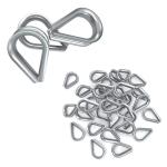 Anticorrosive Cable Stainless Steel Thimble Lightweight Antirust for sale