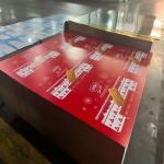 Customized 6 Color Printed Tinplate Steel Sheet  Rectangular Shape 2.8/2.8 for sale