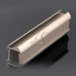OEM Wardrobe Aluminium Profile Champagne Easy Cleaning Environmental Protection for sale