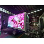 P5 P6 Ad Digital Billboard Mobile LED Display Truck Outdoor Full Color With Generator for sale