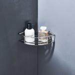 Lightweight Bathroom Storage Baskets Sus304 Durable Triangle Shower Shelf for sale