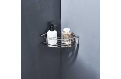 China Lightweight Bathroom Storage Baskets Sus304 Durable Triangle Shower Shelf supplier