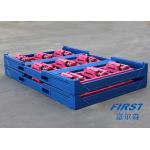 2000KGS 4 Layers Detachable Stackable Steel Pallets for sale