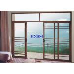 Villas Apartments Aluminum Sliding Windows With 6mm Tempered Glazing for sale