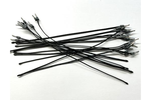 PVC Precision NTC Thermistor Tubular Pre Insulated Terminal