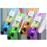 Waterproof Custom Vinyl Wristbands for sale