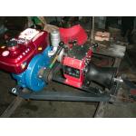 Power Construction 1T Diesel Cable Winch With Water Cooled Diesel Engine