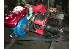 China Power Construction 1T Diesel Cable Winch With Water Cooled Diesel Engine supplier