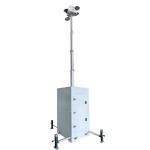 Easy Deploy Mobile Compact CCTV Surveillance Towers For Road Construction Works Monitoring for sale