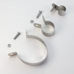 Customized Galvanized Pipe Clamp Hardware Tools Corrosion Resistance for sale