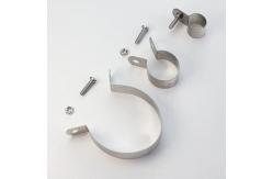 China Customized Galvanized Pipe Clamp Hardware Tools Corrosion Resistance supplier