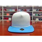ISO9001 Blue Bill Baseball 5 Panel Trucker Cap For Adults for sale
