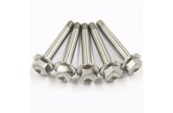 China Titanium Flange Bolts With Nuts And Washers Tuning Racing  Auto Bike Motorcycle supplier