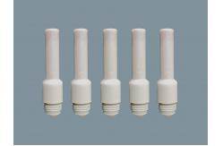 China 99.8% High Purity Alumina Ceramic Wheels And Nozzles For Industrial Machinery supplier