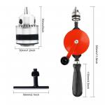 Jewelry Making Manual Hand Crank Drill 1.5mm-9mm Precision Chucks