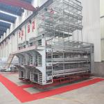 Prefabricated Wire Chicken Battery Cage 3-8tiers Poultry Farm House for sale