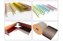 China 1/4 - 3/4 Twin Loop Wire O Binding Supplies 2:1 Pitch supplier