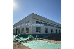 China Easy Build Prefab Steel Structure Warehouse Hangar supplier