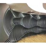 Extruded Aluminum Baffle Metal Building Facades Wall Curtain Customized Pattern for sale