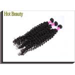 Deep Wave Pure Virgin Human Hair Extensions , Unprocessed Virgin Hair Bundles