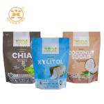 Custom Logo Moisture Proof Candy Roll Film Food Packaging Bag Candy Packing Bag With Ziplock for sale
