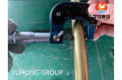 China ASTM B111 C68700 Copper Round Tube Seamless Tube For Heat Exchanger Condencer supplier