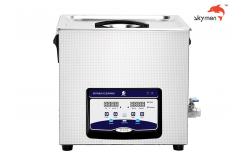 China 22L Lab Ultrasonic Cleaning Equipment 480W JP-080S Remove Grease Rust 40KHz Frequency supplier