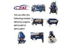 China WP12 Series Marine Diesel Engine Used Japanese Engines 350HP To 550HP supplier