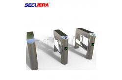 China Finger print access control system automatic ESD security access control flap barrier gate supplier