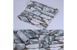 China Customizable 3D Embossed Brick Wallpaper OEM 3D Brick Wall Stickers Waterproof supplier