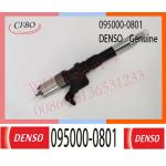 095000-0801 Neutral Diesel Engine Fuel Injector 095000-0801,6156-11-3100 for Komatsu SA6D125E Engine for sale
