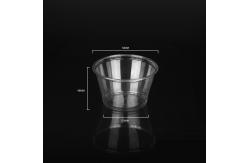 China Disposable Souffle 4 Oz Pla Biodegradable Portion Cups With Lids supplier