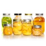 Restaurant Kitchen Bar Pint Glass Wide Mouth Glass Mason Canning Jar for Canning for sale