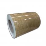 0.5x1000mm Color Polyester Coating Wood Grain Painted Coil  for sale