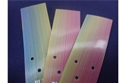 China Symphony Printing Eco - Friendly Silicone Logo Patch Fade Resistance Strong Stretch supplier