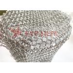 Architectural Structure ChainMail Ring Mesh For Room Dividers for sale