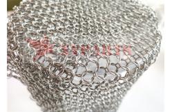 China Architectural Structure ChainMail Ring Mesh For Room Dividers supplier