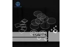 China Small Size Cutting Custom Transparent Ultra Clear Flat Glass Panel supplier