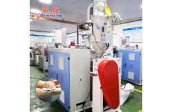 China 50kw PLC Plastic Profile Extrusion Equipment Line Accurate Soft Profile Extruder supplier