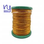 High Frequency Taped Copper Litz Wire 60*0.4mm Polyimide Film Insulated for sale