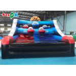 Inflatable Basketball Game 4x4x3mH Tarpaulin Inflatable Sports Games Kids Basketball Game Blow Up Shooting Table for sale