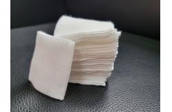 China Cotton Sterile Compressed Non Sterile Gauze Swabs 8Ply 13 Threads 3*3 supplier