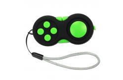 China Plastic ABS Finger Fidget Toy Pad With Smooth Rubber Surface supplier
