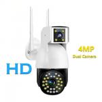 IP Network Outdoor Cctv Ptz Security Camera 4MP 4G CCTV Security Video for sale
