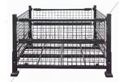 China Customized Wire Mesh Pallet Cage - Streamline Material Handling supplier
