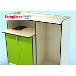 China Corrosion Resistant White Phenolic Resin HPL Cabinet And Table Customized Color for High school,Hospital for sale