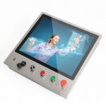 Industrial Resistive Capacitive HMI Touch Panel PC Button Integrated for sale